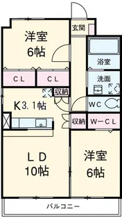 サカイGコート【2階】の間取り