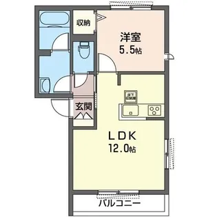 イーズ梶ヶ谷【2階】の間取り