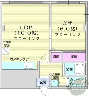 LIBERTIA【3階】の間取り