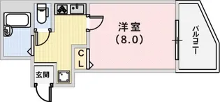 グラン・シャリオ【3階】の間取り