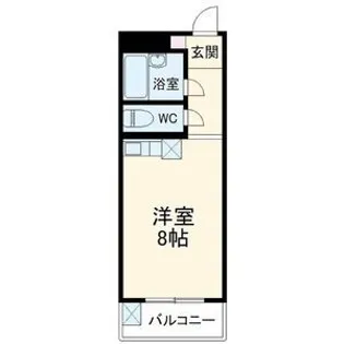 ヴィラ・シャルダン【2階】の間取り