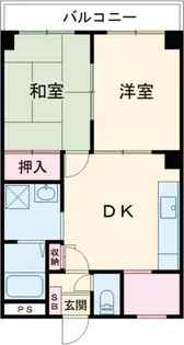 新井町マンション(仮)【3階】の間取り