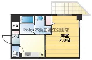 サンライト吉野【3階】の間取り