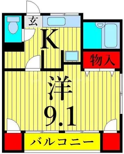 みはるハイツ【2階】の間取り