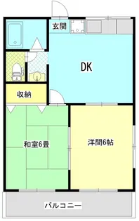 アミューズ【1階】の間取り