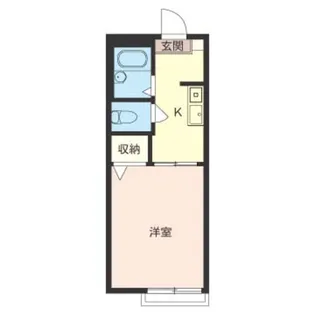 エルコート【1階】の間取り