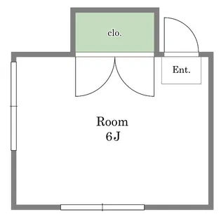 高瀬アパート【2階】の間取り