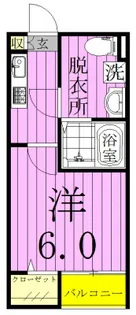 La Verita 松戸 ~ラヴェリタマツド~【2階】の間取り