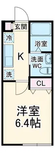 VAU house 寒川町【3階】の間取り
