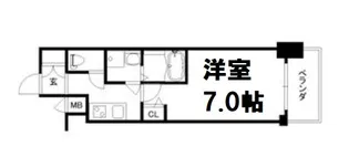 サムティ北浜大手通【4階】の間取り