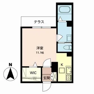 シャーメゾンベネッツ【1階】の間取り