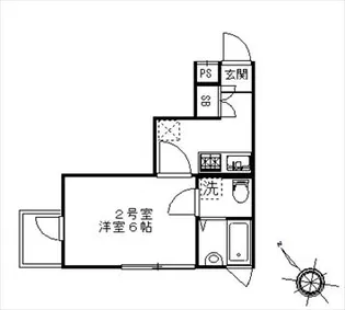 ミキハウス幕張【2階】の間取り