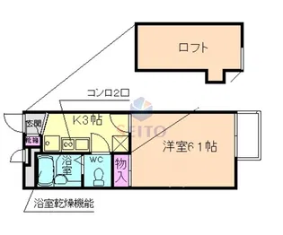 M’sキューブ【1階】の間取り