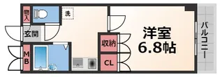 サンモール【8階】の間取り