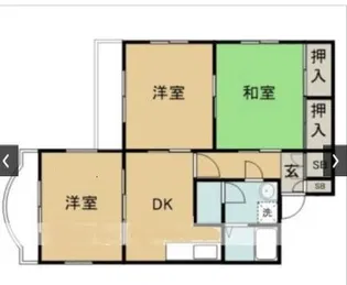 リバータウン錦本【5階】の間取り