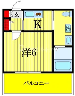 ローレルパーク津田沼【3階】の間取り