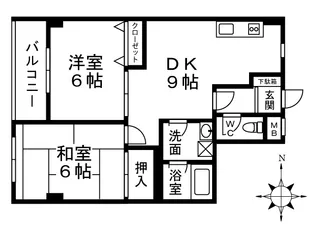 フォルテ【4階】の間取り
