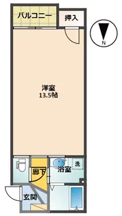 ベルメゾンホンダ【3階】の間取り