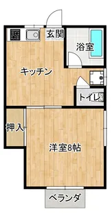 盛岸88【2階】の間取り