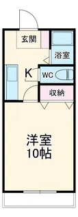 メゾンアムール【2階】の間取り