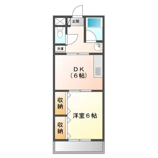 ピュア・ルミエール山本【1階】の間取り