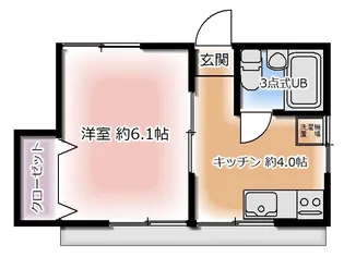 サンポー・ソレム【1階】の間取り