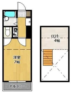 サンシャイン高丸【1階】の間取り