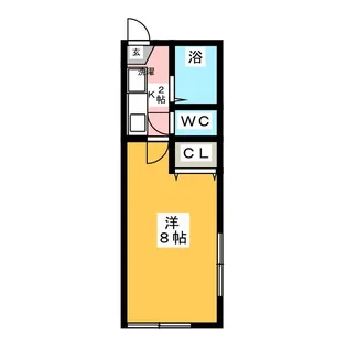 アーバンハイツセレーノ【1階】の間取り