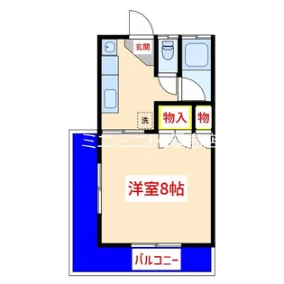 エリートマンション【5階】の間取り