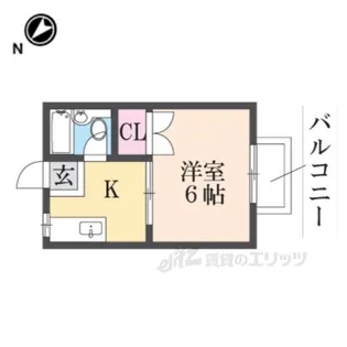 ジラソーレ・プリモ【2階】の間取り