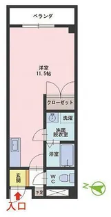 ハイラーク373【1階】の間取り
