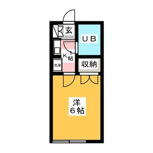 JOYフル六会【1階】の間取り