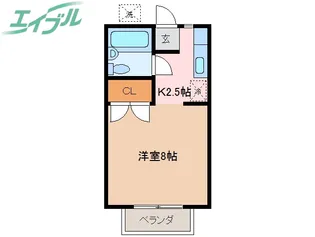 メゾンMIO【2階】の間取り