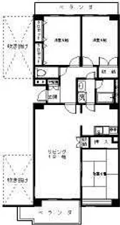 エミネンスみたけ台【1階】の間取り
