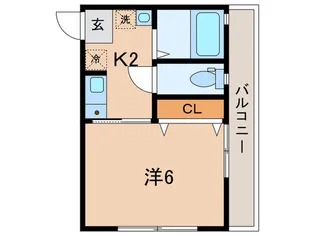 ラペーシュ目黒本町【2階】の間取り