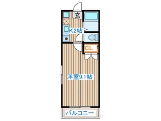 サニ-ハイツ【2階】の間取り