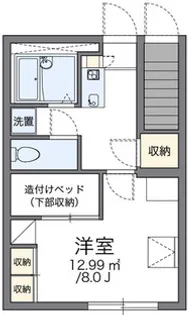 レオパレスリリオン【1階】の間取り