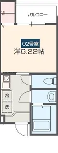 埼玉県さいたま市西区大字指扇【アパート】の間取り