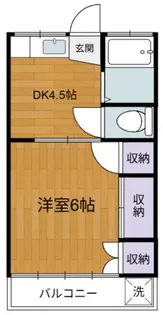 第三ふじみ荘【2階】の間取り