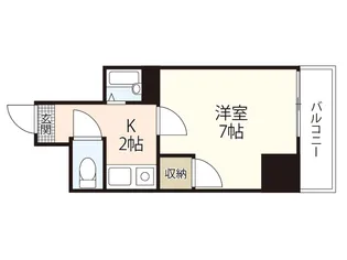 ユーアイビル【2階】の間取り