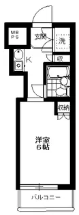 鶴間 FLATS【4階】の間取り
