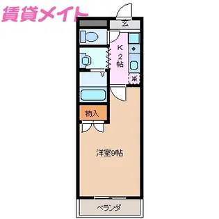 AVENUE丸の内【3階】の間取り