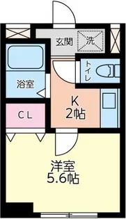 ル・カリエンテ【7階】の間取り