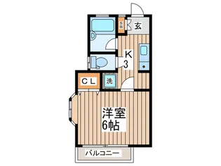 ミキハイム【1階】の間取り