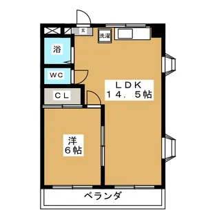 メゾンいしくら【2階】の間取り