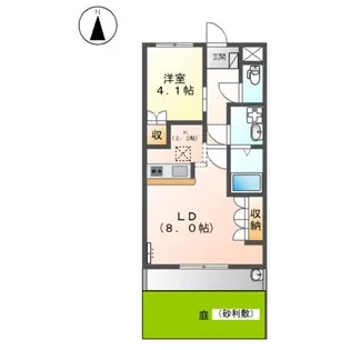 Wisteria Village【1階】の間取り