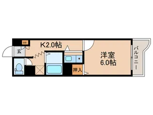 アーバンモール21平之町【4階】の間取り