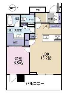 パークホームズ南麻布ザレジデンス【5階】の間取り