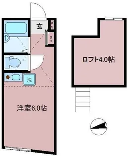 パークヒルズ板橋【2階】の間取り