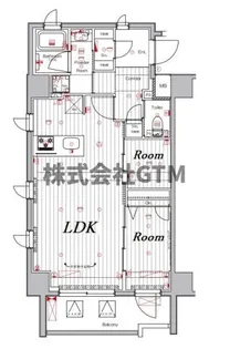 東京都台東区東浅草2【マンション】の間取り